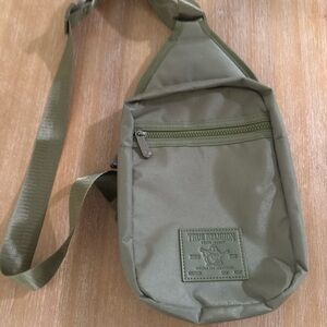True Religion Khaki Men's Belt Bag